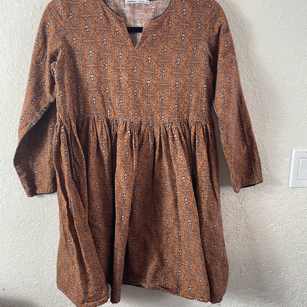 Generation Basic Girls Cotton Dress Sz 8